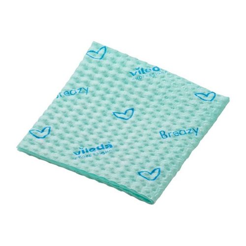 Törlőkendő mikroszálas Vileda Breazy zöld_161613
