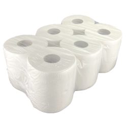   Kéztörlő 2 rétegű tekercses átmérő: 19 cm fehér 6 tekercs/karton 19 CF EcoLucart_861081