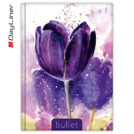 Notesz Colors A5 fehér lapokkal Bullet Tulip Dayliner