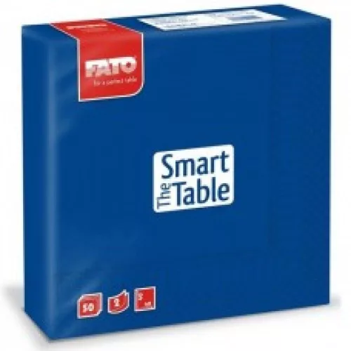 Szalvéta 2 rétegű 33 x 33 cm 50 lap/cs Fato Smart Table sötét kék_82622100