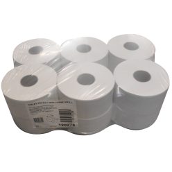   Toalettpapír 2 rétegű közületi átmérő: 18,8 cm 170 m/tekercs 12 tekercs/karton Mini Jumbo Tork_120278 fehérített