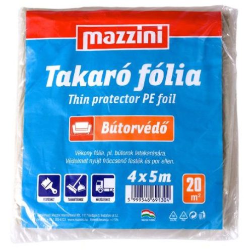 Takarófólia bútorvédő 20 m2
