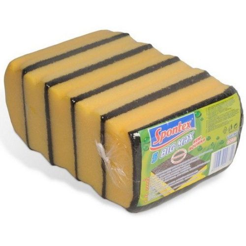 Mosogatószivacs formázott 5 db/csomag Spontex BigMax
