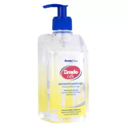   Kéz- és bőrfertőtlenítő gél pumpás 500 ml Bradolife citrom