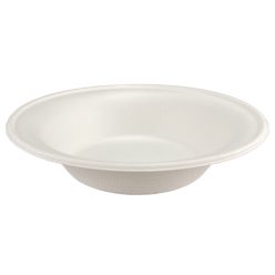   Tányér leveses 500 ml komposztálható cukornád 50 db/csomag, fehér