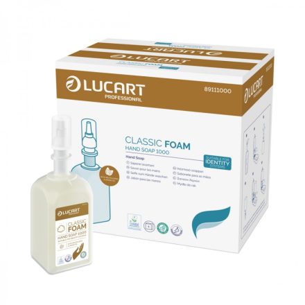 Habszappan utántöltő 1 liter Identity Classic Lucart_89111000