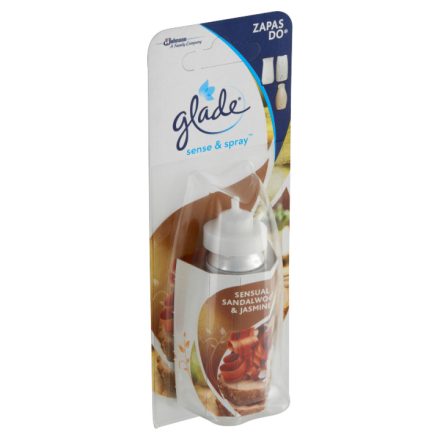 Légfrissítő utántöltő 18 ml Glade® Sense&Spray™ Sensual szantálfa és jázmin