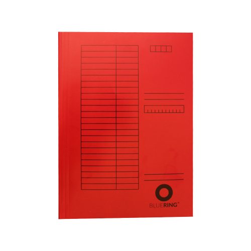 Gyorsfűző A4, karton 230g Bluering® piros