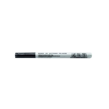 Lakkmarker 0,8mm, kerek fekete