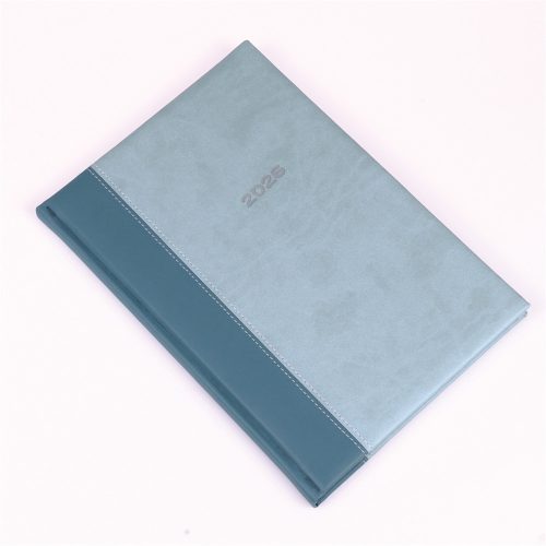 Határidőnapló Linett B/5, heti fehér lapokkal kék-türkiz Realsystem 2026.