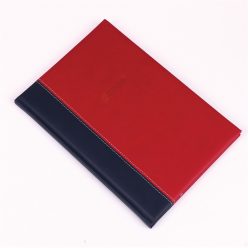   Határidőnapló Linett B/5, heti fehér lapokkal kék-piros Realsystem 2026.