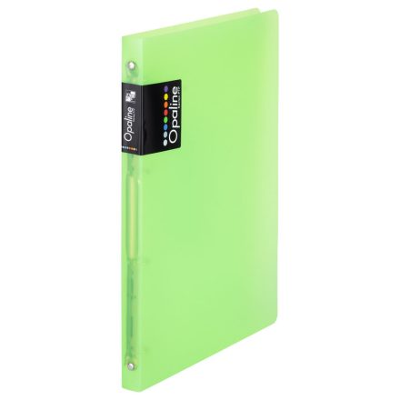 Gyűrűskönyv A4, 4 gyűrűs 2cm gerinc PP, Karton P+P Opaline zöld