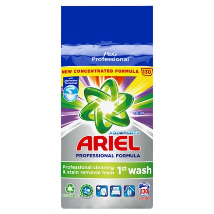 Mosópor 7,15 kg (130 mosás) színes ruhákhoz Ariel Professional Color