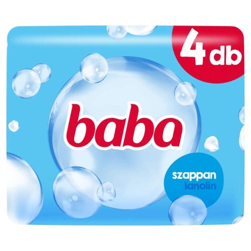 Szappan 4 x 90 g Baba Lanolionos