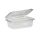 Salátás tál egybefedeles PET 750 ml 100 db/csomag