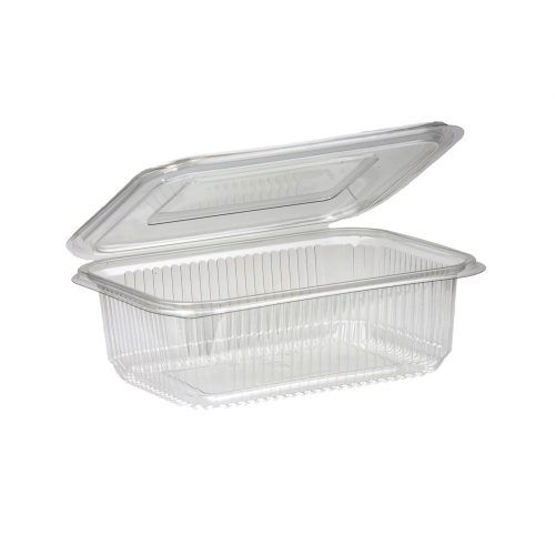 Salátás tál egybefedeles PET 750 ml 100 db/csomag