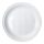 Tányér lapos D 22 cm műanyag 100 db/csomag fehér