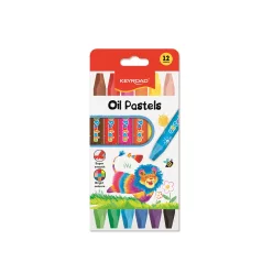Kréta olajpasztell, 74 x 10 mm, 12 db/doboz, Keyroad