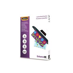   Lamináló fólia, A3, 80 mikron, matt, 100 db/doboz, Fellowes®