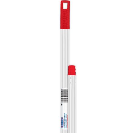 Felmosónyél / partvis nyél alumínium 120 cm menetes véggel Bonus_B207P piros véggel