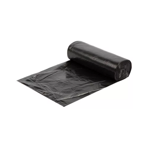 Szemeteszsák 80 liter 60 x 80 cm 15 mikron 20 db/tekercs fekete