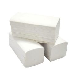   Kéztörlő 2 rétegű laminált Z hajtogatású 100 % cellulóz 200 lap/csomag 20 csomag /karton Greeny fehér