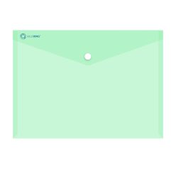   Irattartó tasak A4, PP patentos Bluering® transzparens zöld