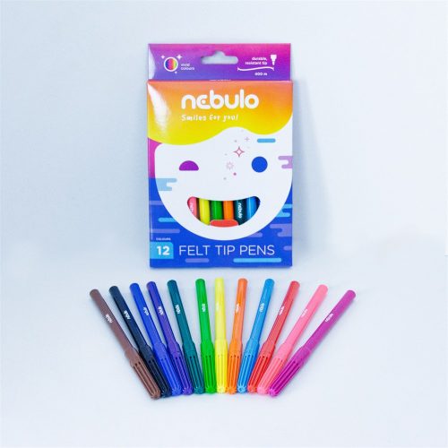 Rostírón filctoll vízbázisú Nebulo 12 klf. Szín