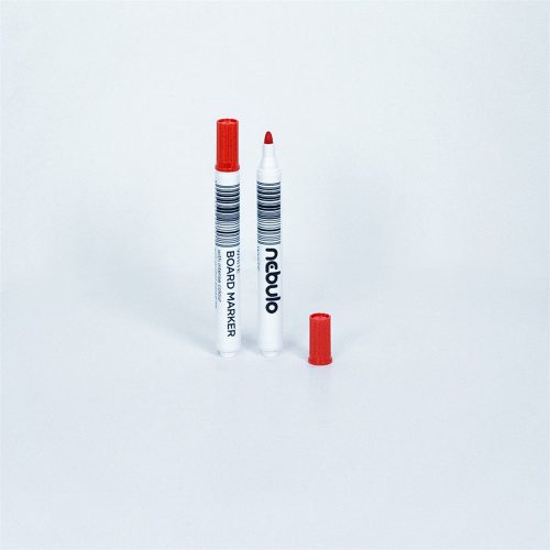 Táblamarker 2-3mm, kúpos Nebulo piros