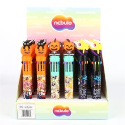   Zseléstoll radírozható, jelmezes macskák, 36 db/display Nebulo