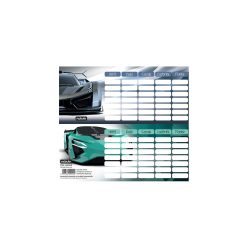 Órarend egylapos Sportautó, 25 db/csomag, Nebulo