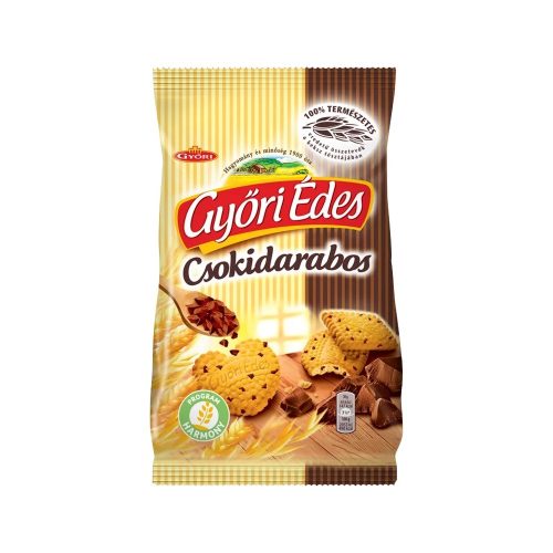 Keksz, 150 g, Győri édes csokidarabos