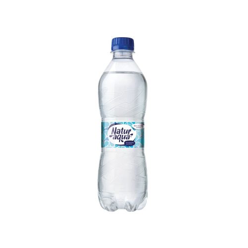 Ásványvíz 0,5l szénsavas Natur Aqua DRS