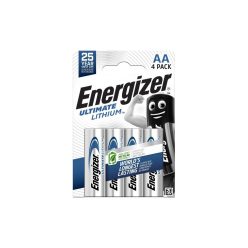 Elem AA ceruza LR06 Ultimate Lítium 4 db/csomag, Energizer