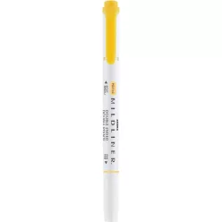   Szövegkiemelő 1,0/3,5 mm, kétvégű, Zebra Mildliner Warm, arany