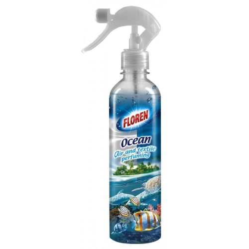 Légfrissítő és textilfrissítő szórófejes 400 ml Floren Ocean