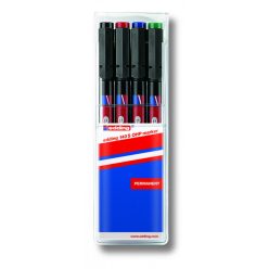   Alkoholos marker készlet, 0,3mm, 140S OHP Edding, 4 klf. szín