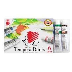 Tempera színes 6x16ml, Süni Ico 6 klf. szín