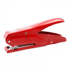 Tűzőgép 25lap 24/6, 26/6, fém szerkezet Sax 620 piros