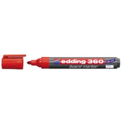 Táblamarker 1,5-3mm, kerek Edding 360 piros
