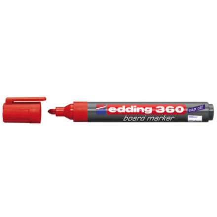 Táblamarker 1,5-3mm, kerek Edding 360 piros