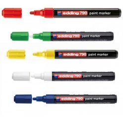 Lakkmarker 2-3mm, kerek Edding 790 fekete