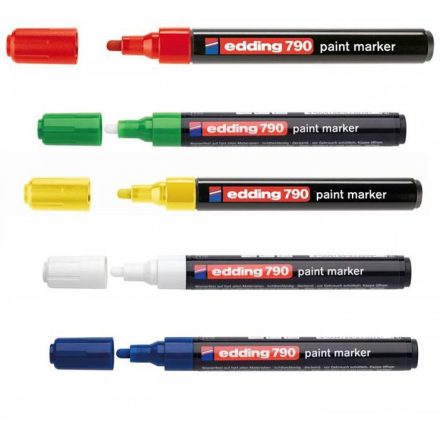 Lakkmarker 2-3mm, kerek Edding 790 fekete