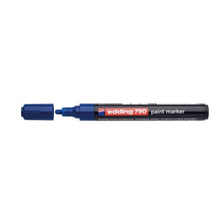 Lakkmarker 2-3mm, kerek Edding 790 kék