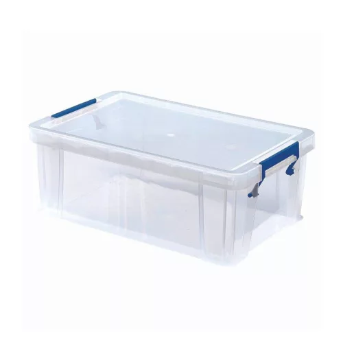 Tároló doboz, műanyag 10 liter, Fellowes® ProStore átlátszó