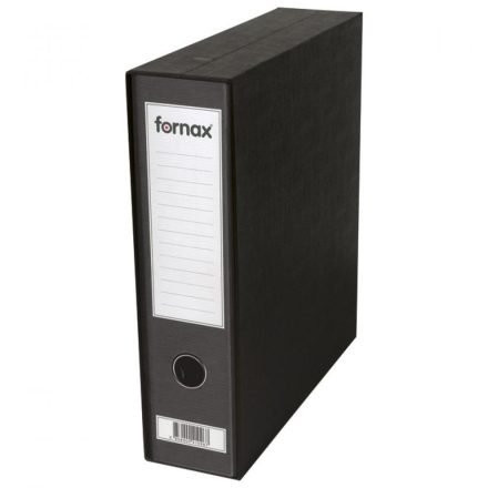 Tokos iratrendező A4, 8cm, Fornax Prestige fekete