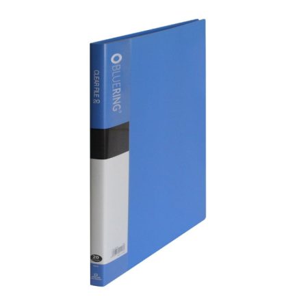 Iratvédő mappa A4, 20 tasakos Bluering® kék