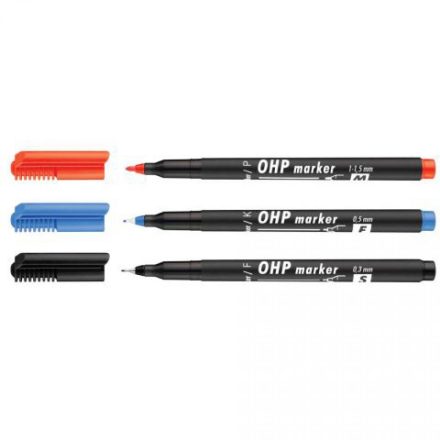 Permanent marker OHP F ICO kék 10db/dob 