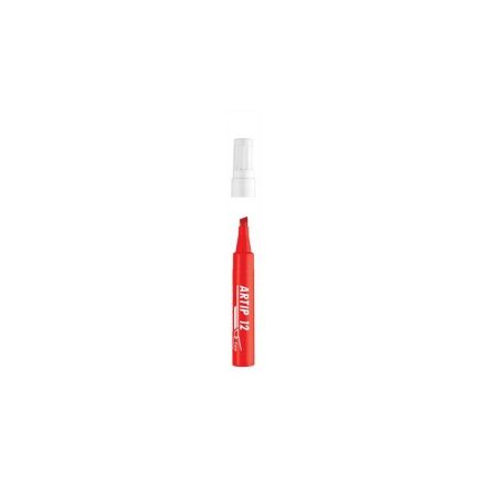 Flipchart marker vízbázisú 1-4mm, vágott Artip 12 piros
