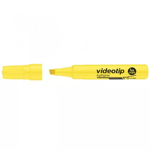 Szövegkiemelő 1-4mm, Videotip Ico sárga